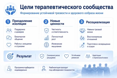 Терапевтическое сообщество в Нижних Сергах